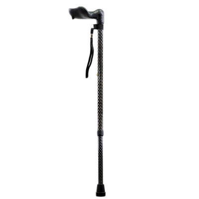 Homecraft Etched Black Comfy Grip Walking Stick